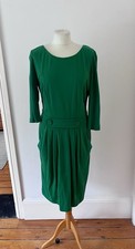 HOBBS Green Midi Dress-UK Size