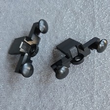 2 x Vintage LEGO Black Train