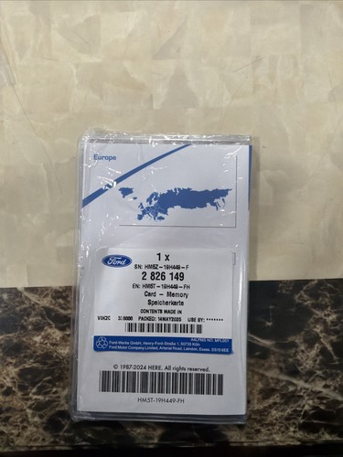 Ford mfd card navigation - sd,