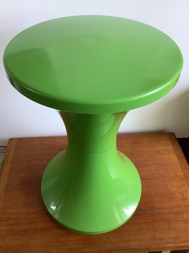 Retro lime green tam - tam,