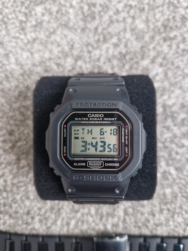 Casio shock 5600bb 1dr - g-shock, dw-5600bb-1dr