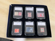 GB -QV Jubilee 4.5d au too nz Qv 6 philatelic legends cased #257