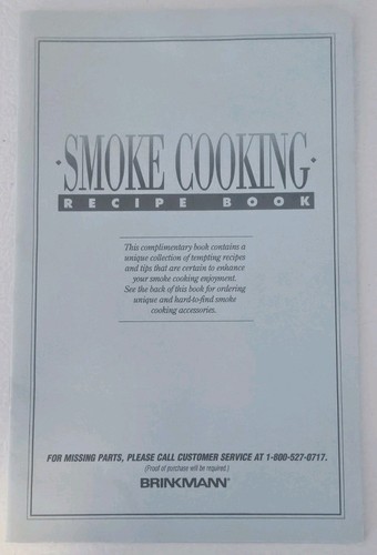 Brinkmann smoke cooking recipe - brinkmann,