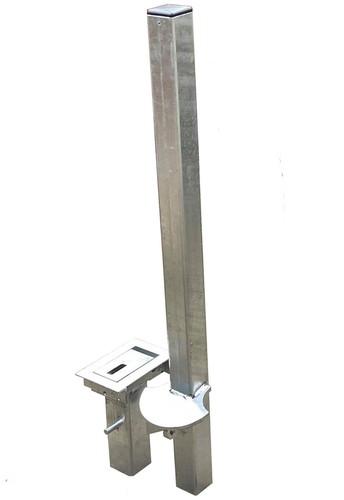 Driveway security bollard - security,