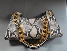 Apede Mod - Apede 1.9 snake print bag with chain