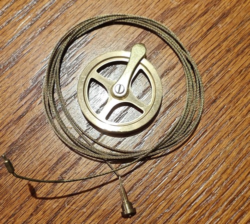 Used brass 45mm pulley 223 - &,