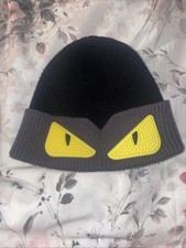 Fendi Beanie Yellow Eyes Logo