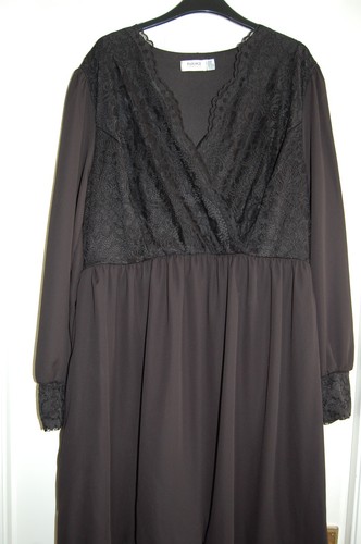 Ladies black neck lace - ladies,