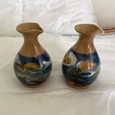 Pair of Boscastle Pottery Bud