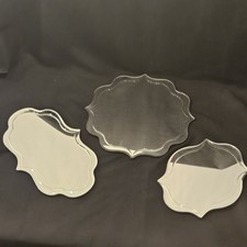 Laura Ashley Mirror Set Wall Hanging X 3 Unused Item No Original Box