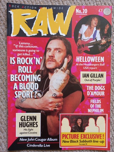 Raw magazine 1989 - magazine, #20,