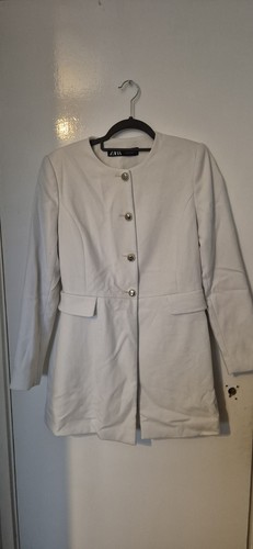 Zara beige blazer dress long - zara,