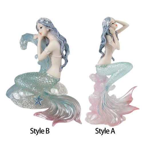 Elegant mermaid figurine - elegant,