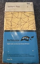 Bartholomew Map 1962 Half Inch