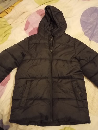 Next boys black hooded - black, puffer