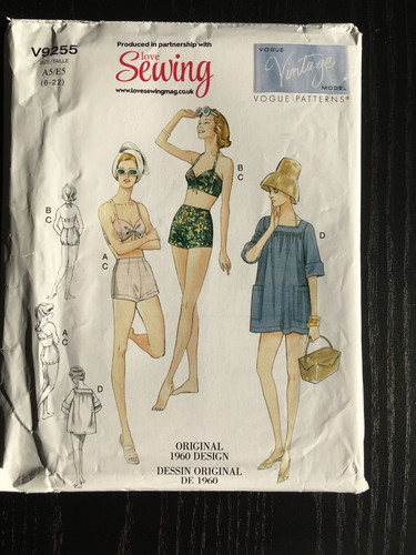 Vogue v9255 - vogue, (1960s