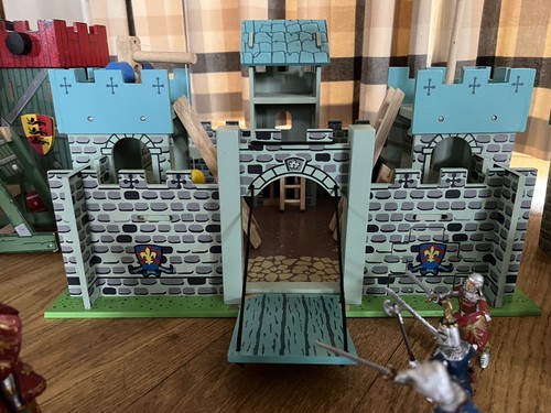 Toy van wooden - castle, and
