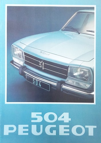 Peugeot 504 1978 brochure - 504,