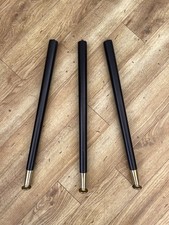 Vintage Set 3 Black Tapered