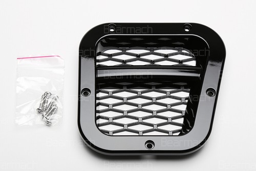Gloss black side grille vent - gloss,