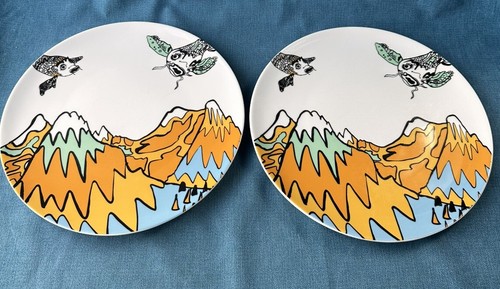 Flying fish over - flying, mountains