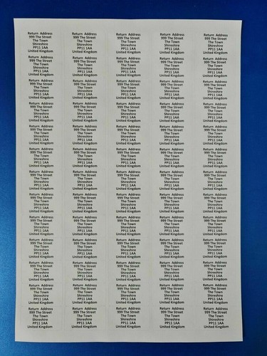 650 return address labels - 650,