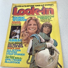 look-in magazine #9 1977, abba