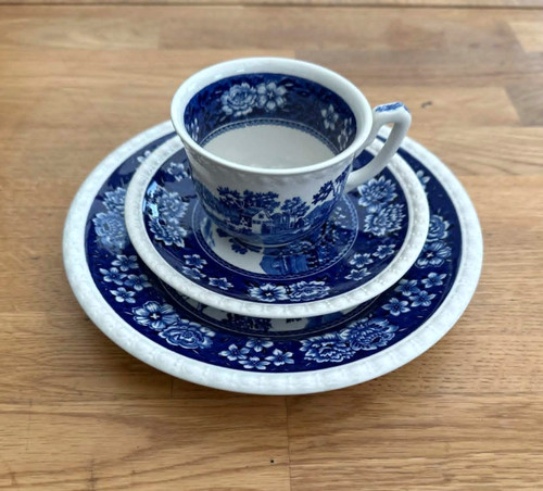 Vintage villeroy boch blue - villeroy,