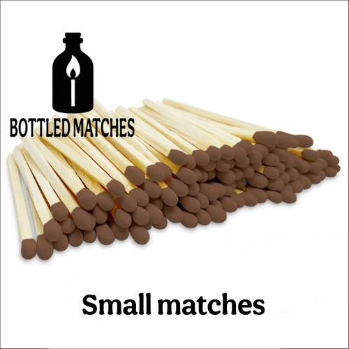 Small coloured safety matches - coloured,
