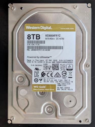 Western digital 8tb hard - western,
