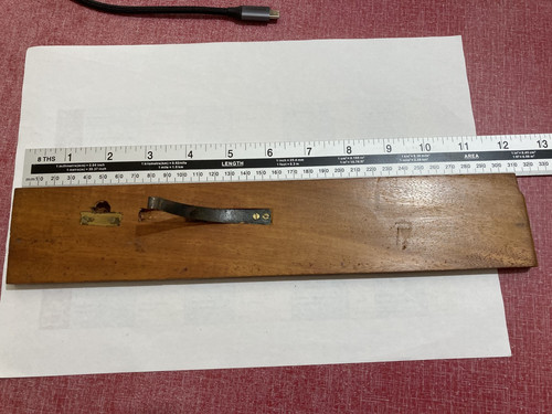 Writing slope secret drawer
