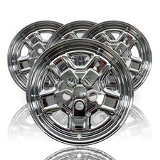 16" Chrome Wheel Skins Hub
