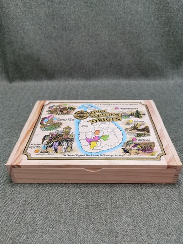 Mlesna ceylon wooden tea box - tea,