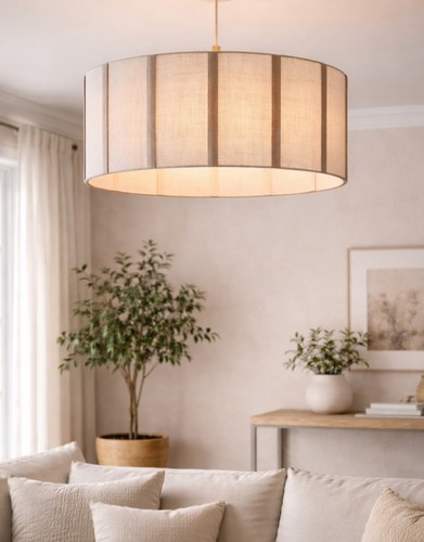 Lampshade linen redoute - linen, la