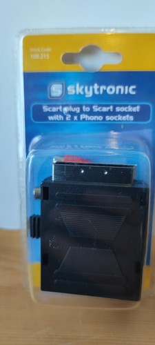 Scart adaptor with - scart,