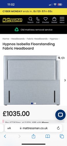 Hypnos isobella euro - hypnos, slim