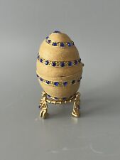 Atlas Editions Trinket Box The Origins of Faberge Eggs Vanilla Sunset Enamel