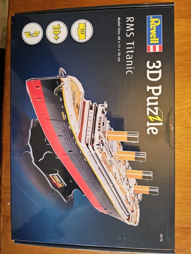 Puzzel the rms titanic - 3d,