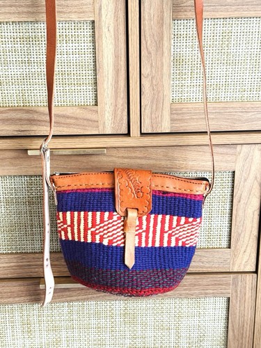 Vintage handwoven kiondo wool - vintage,