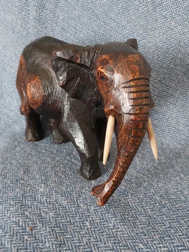 Vintage african ebony wood - ebony,