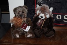 X2 Charlie Bears Roxie the Red