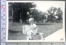Little boy rocking horse - boy,