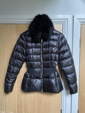 Ted Baker Women's Belted Jacket Black Size 2 UK 10