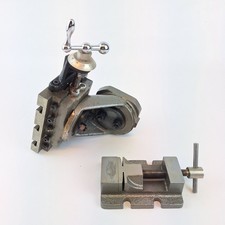 Myford Vertical Slide Swivelling 68/2 Boxed With Myford Machine Vice MA 71 Boxed