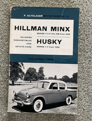 Hillman minx and husky motor - minx,