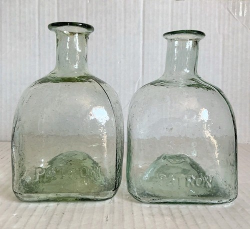 Vintage patron tequila bottles - vintage,