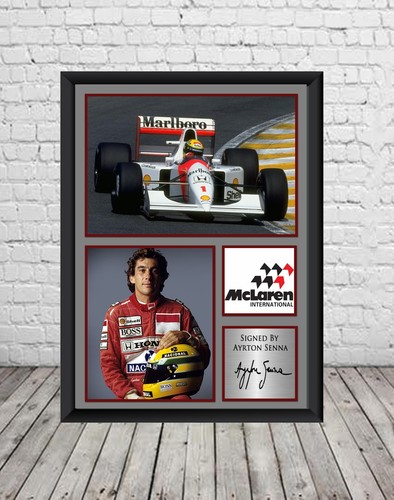 Ayrton senna signed - ayrton,