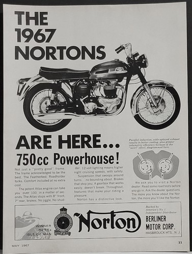 1967 norton 750 - norton, original