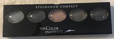 The Color Institute 5 Color Eyeshadow Compact with Mirror NEW