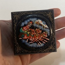 Russian Lacquer Trinket Box